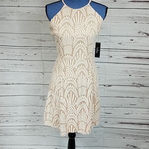 SPRING NWT Lulus Nude Side Cut Out Dress